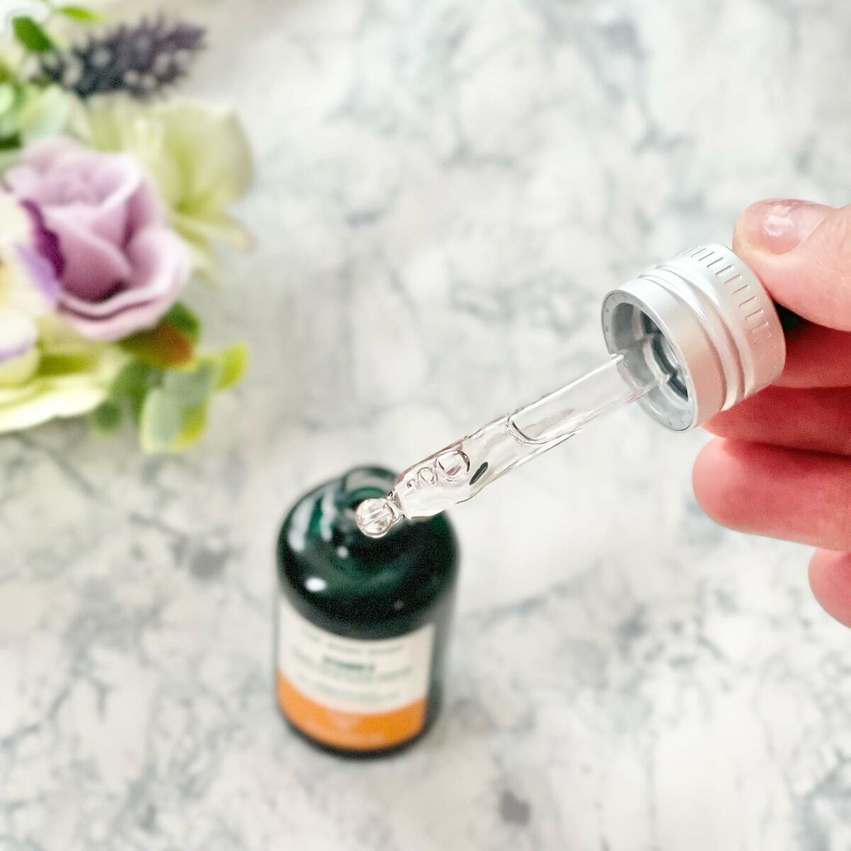 C10 グロウ セラム/THE BODY SHOP/美容液を使ったクチコミ（3枚目）