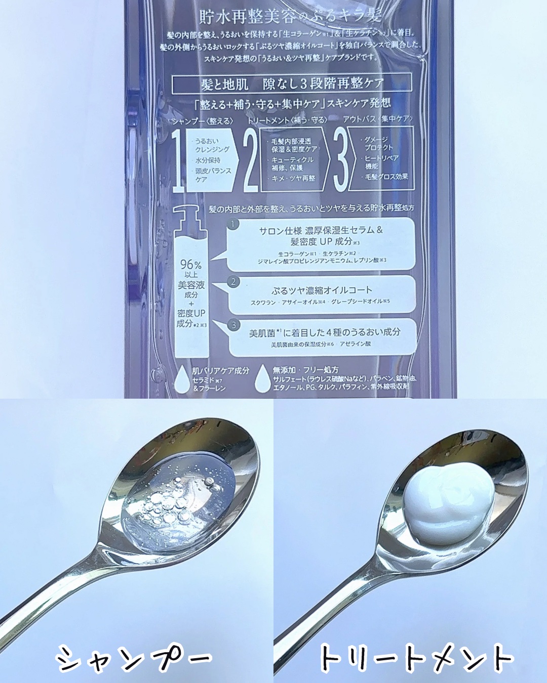 プルント リライト美容液シャンプー/トリートメント/Purunt./市販シャンプーを使ったクチコミ（2枚目）