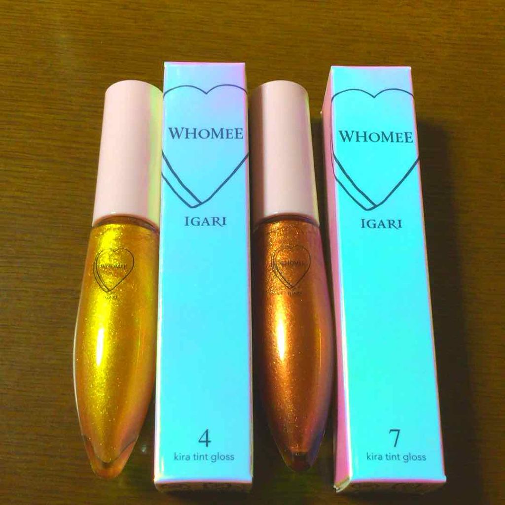 キラティントグロス/WHOMEE/リップティントを使ったクチコミ（1枚目）