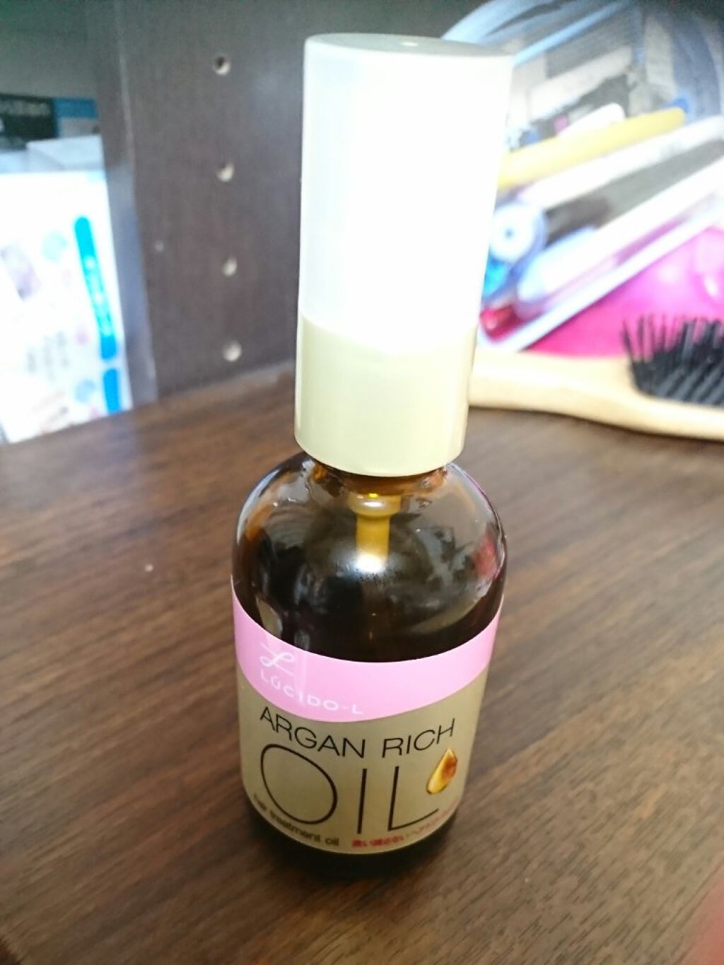 オイルトリートメント #EXヘアオイル/ルシードエル/ヘアオイルを使ったクチコミ(3枚目)