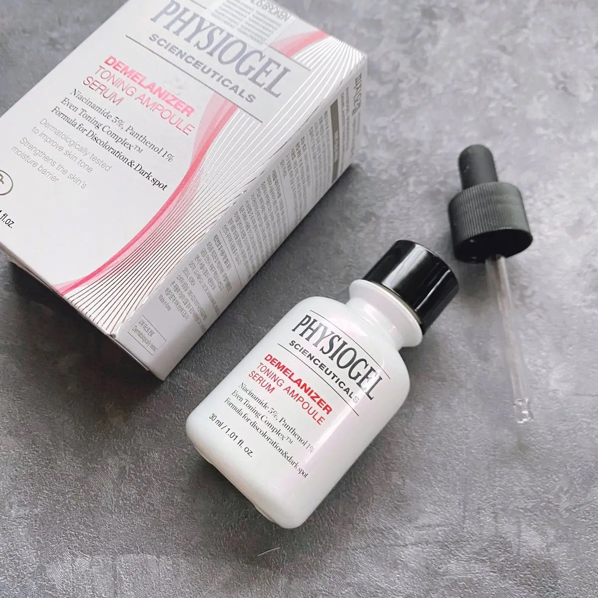 ディメラナイザートーニングアンプル/PHYSIOGEL/美容液を使ったクチコミ(1枚目)