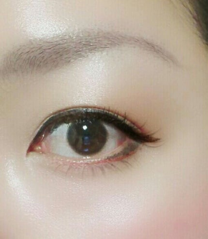 モテライナー リキッド/UZU BY FLOWFUSHI/リキッドアイライナーを使ったクチコミ(2枚目)