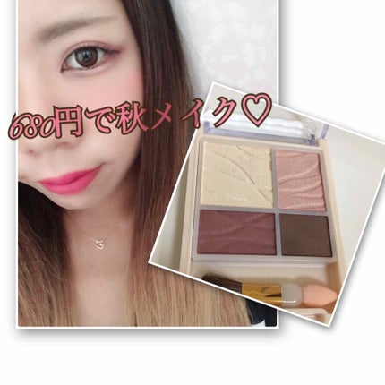 エアリータッチシャドウ/CEZANNE/アイシャドウパレットを使ったクチコミ(1枚目)