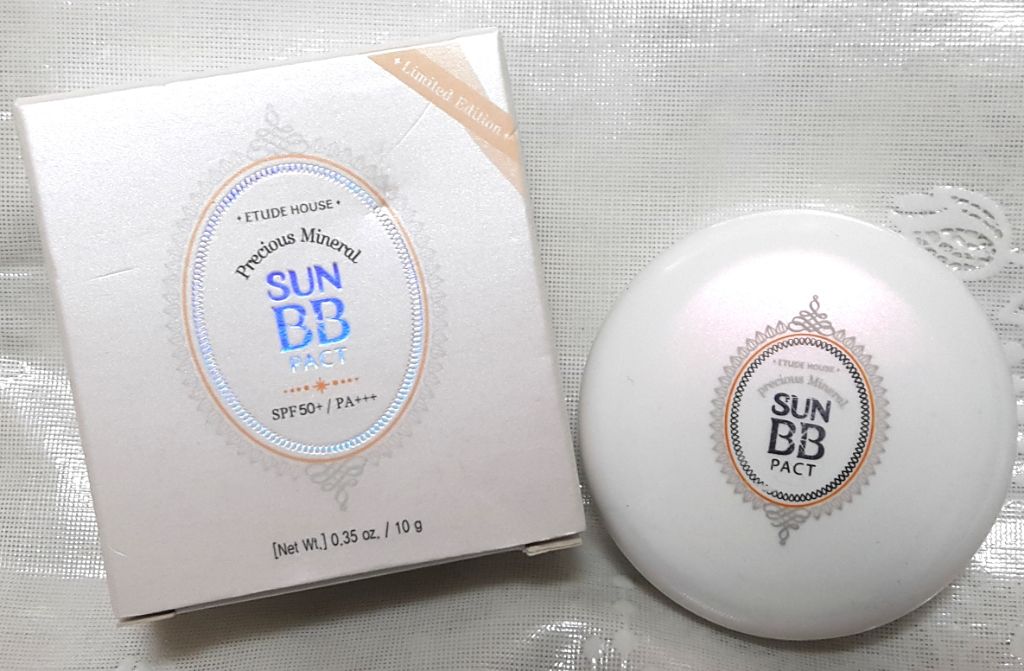 プレシャスミネラル パフューム サンBBパクト/ETUDE/プレストパウダーを使ったクチコミ（1枚目）