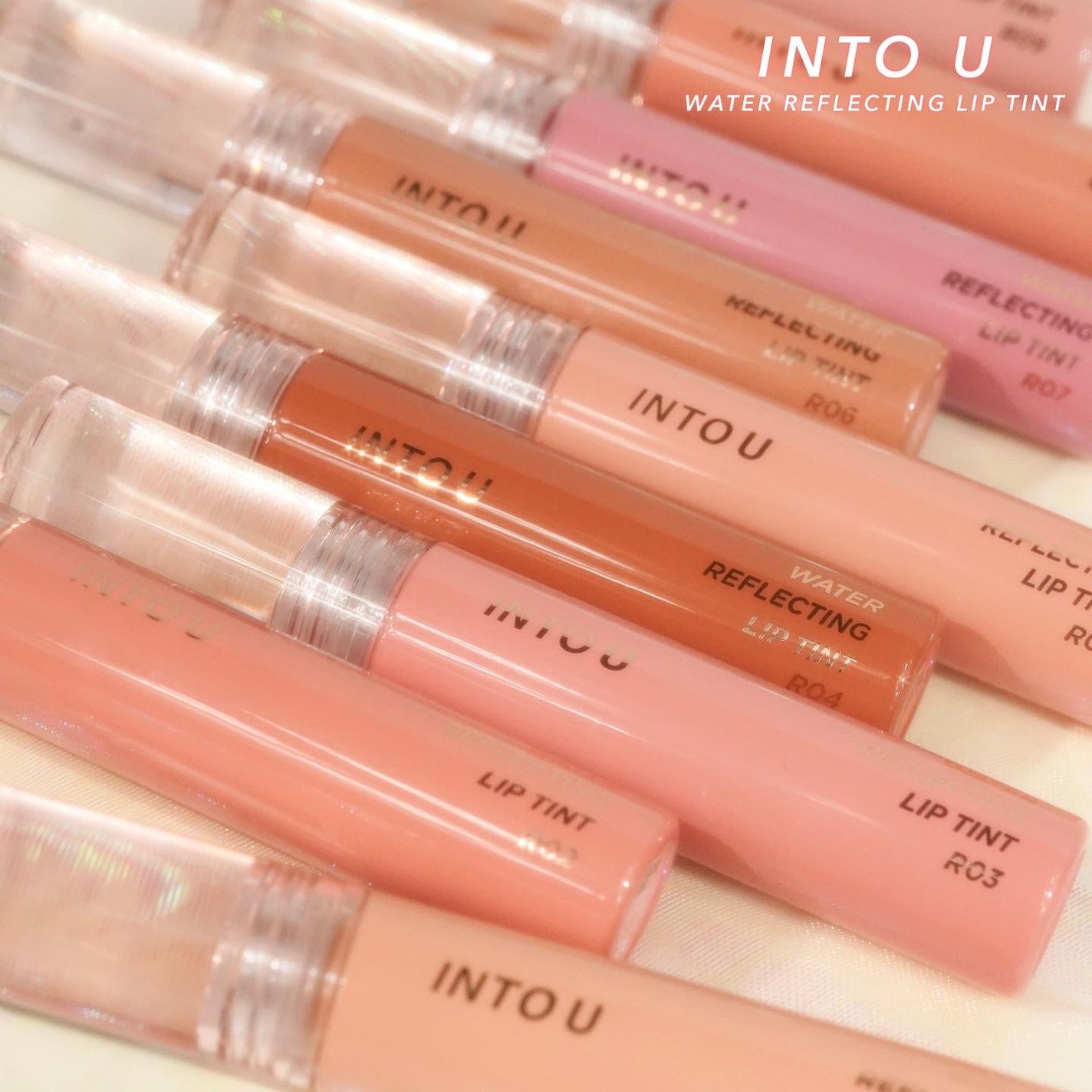 ウォーターリフレクティングリップティント/INTO U/リップティントを使ったクチコミ(5枚目)