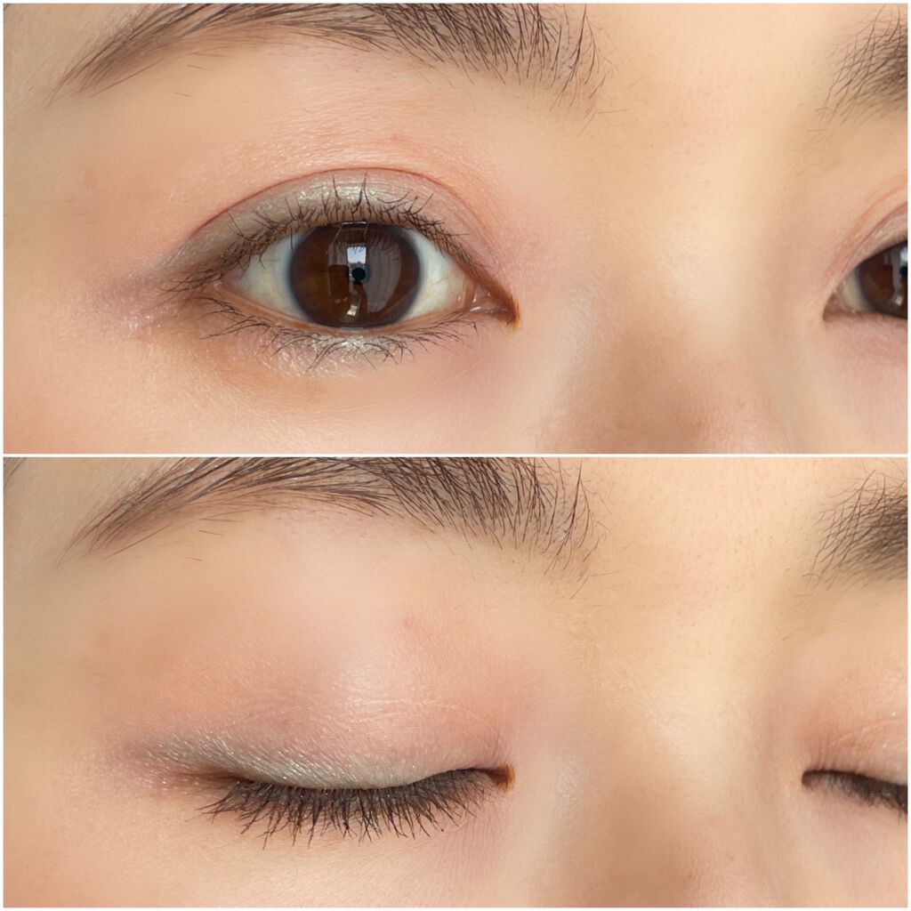 ニュアンス アイシャドウ d10 Gairoju〈街路樹〉/OSAJI/単色アイシャドウを使ったクチコミ（3枚目）