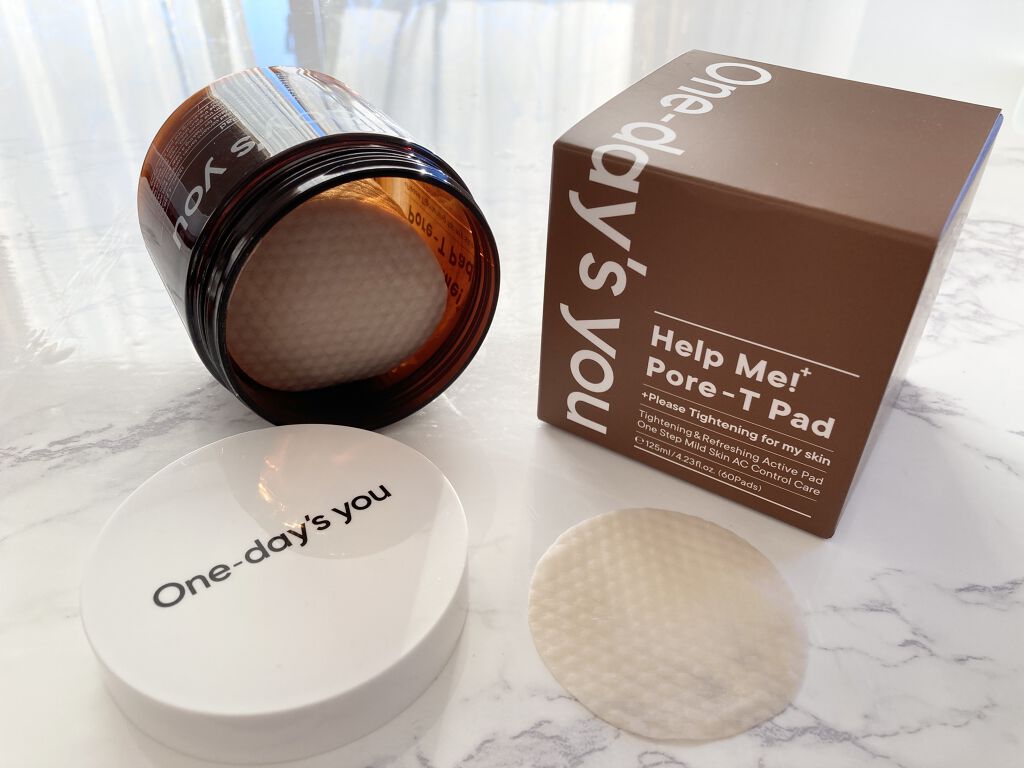 ヘルプミー! ポア-Tパッド/One-day's you/トナーパッドを使ったクチコミ（1枚目）