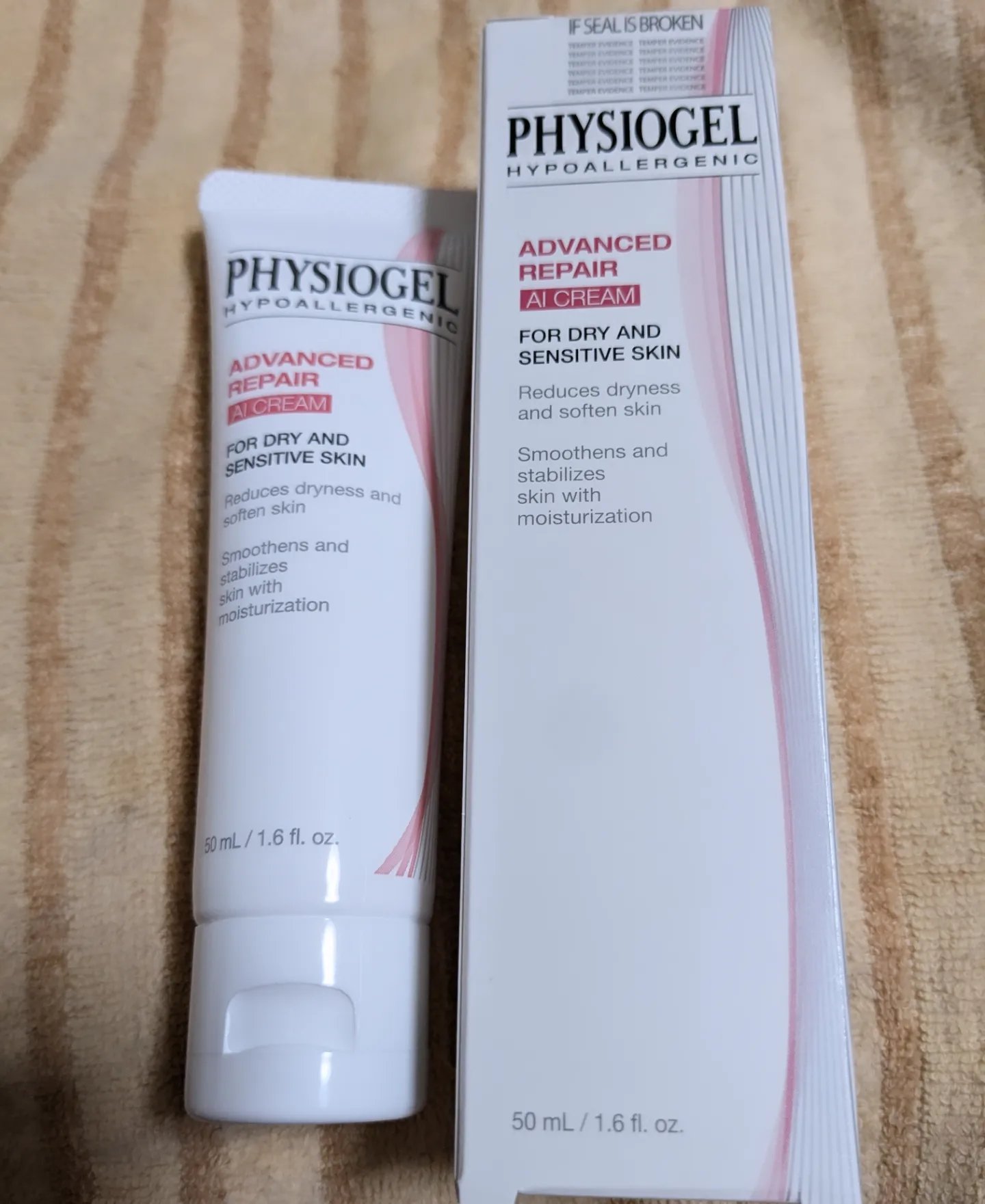 レッドスージングAIクリーム/PHYSIOGEL/フェイスオイルを使ったクチコミ（1枚目）