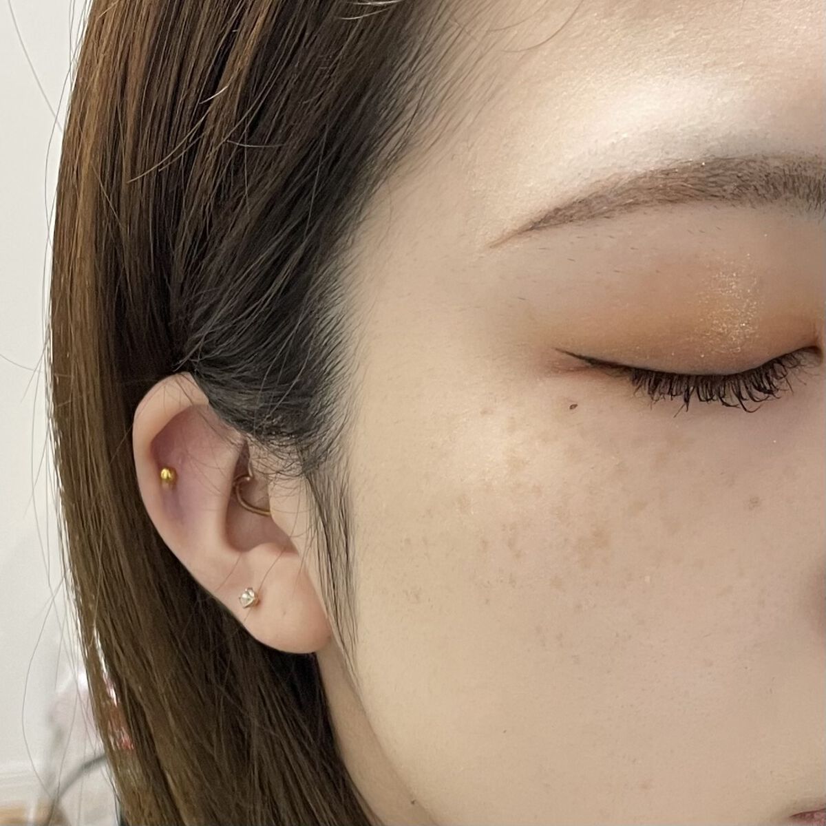 リキッド グリッター シャドウ/rom&nd/グリッターを使ったクチコミ（2枚目）