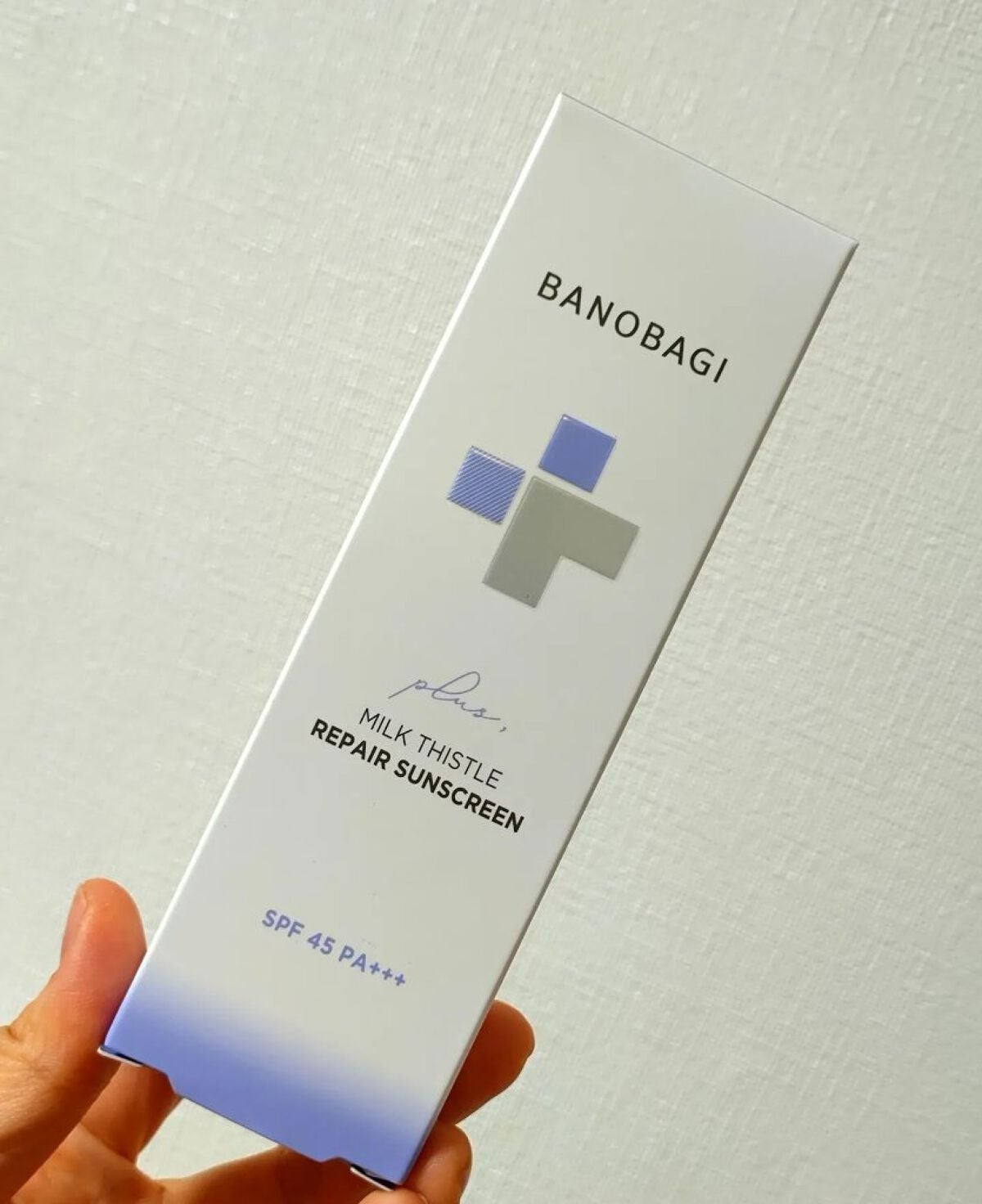 ミルクシスルリペアシカサンスクリーンプラス/BANOBAGI/日焼け止めミルクを使ったクチコミ(3枚目)