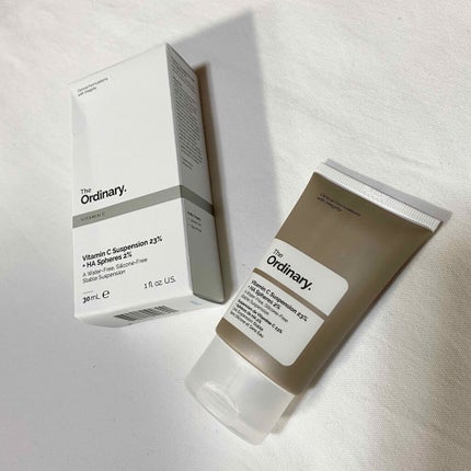 Cサスペンション23+HAスフィア2フェイスクリーム/The Ordinary/美容液を使ったクチコミ(1枚目)