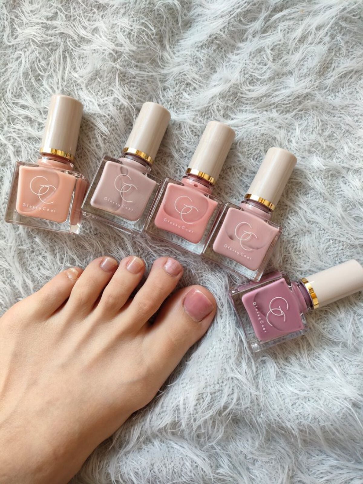 グロッシーコート/スキューズミー/オールインワンネイルを使ったクチコミ(1枚目)