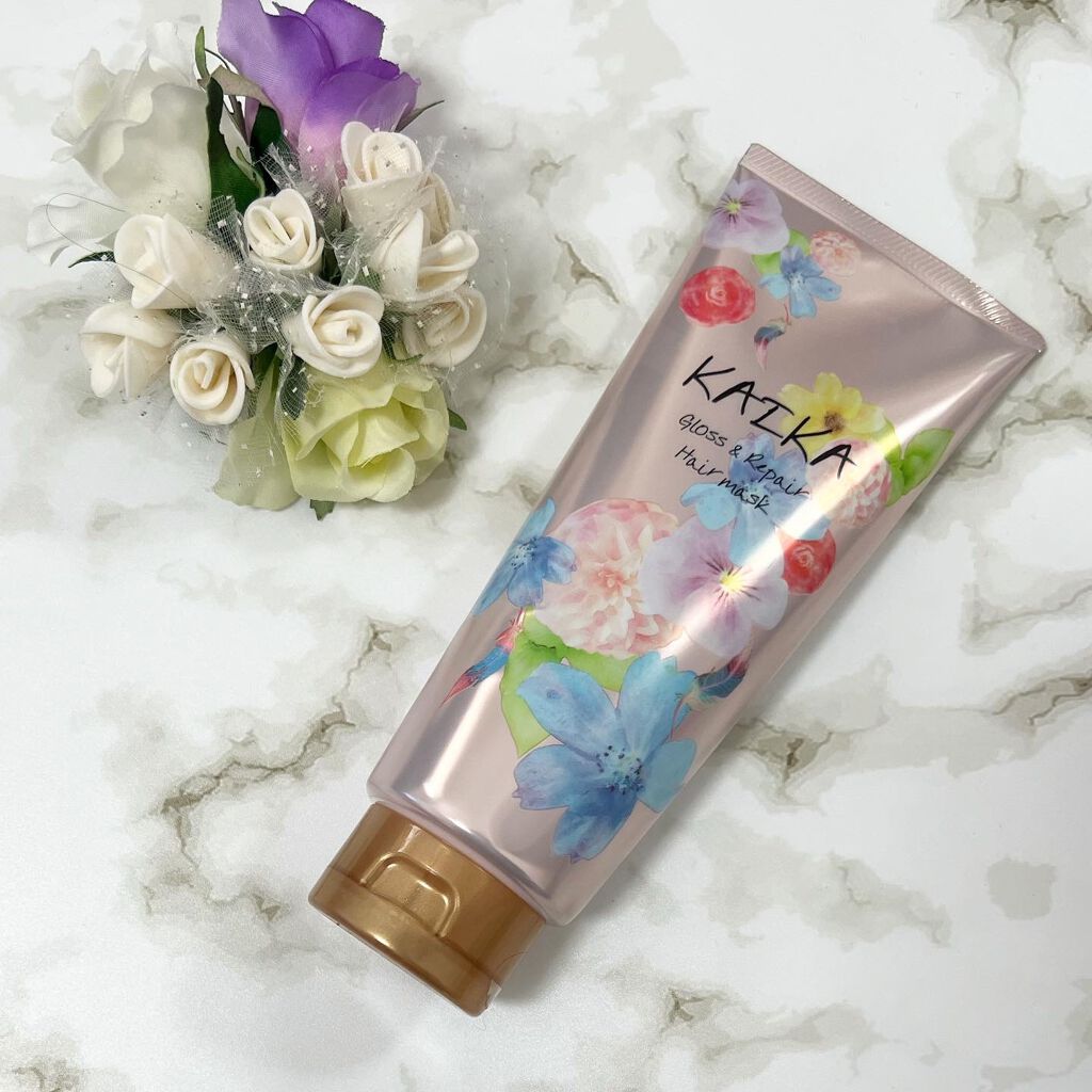 カイカ グロス＆リペア へアマスク/KAIKA/ヘアマスク・ヘアパックを使ったクチコミ（1枚目）
