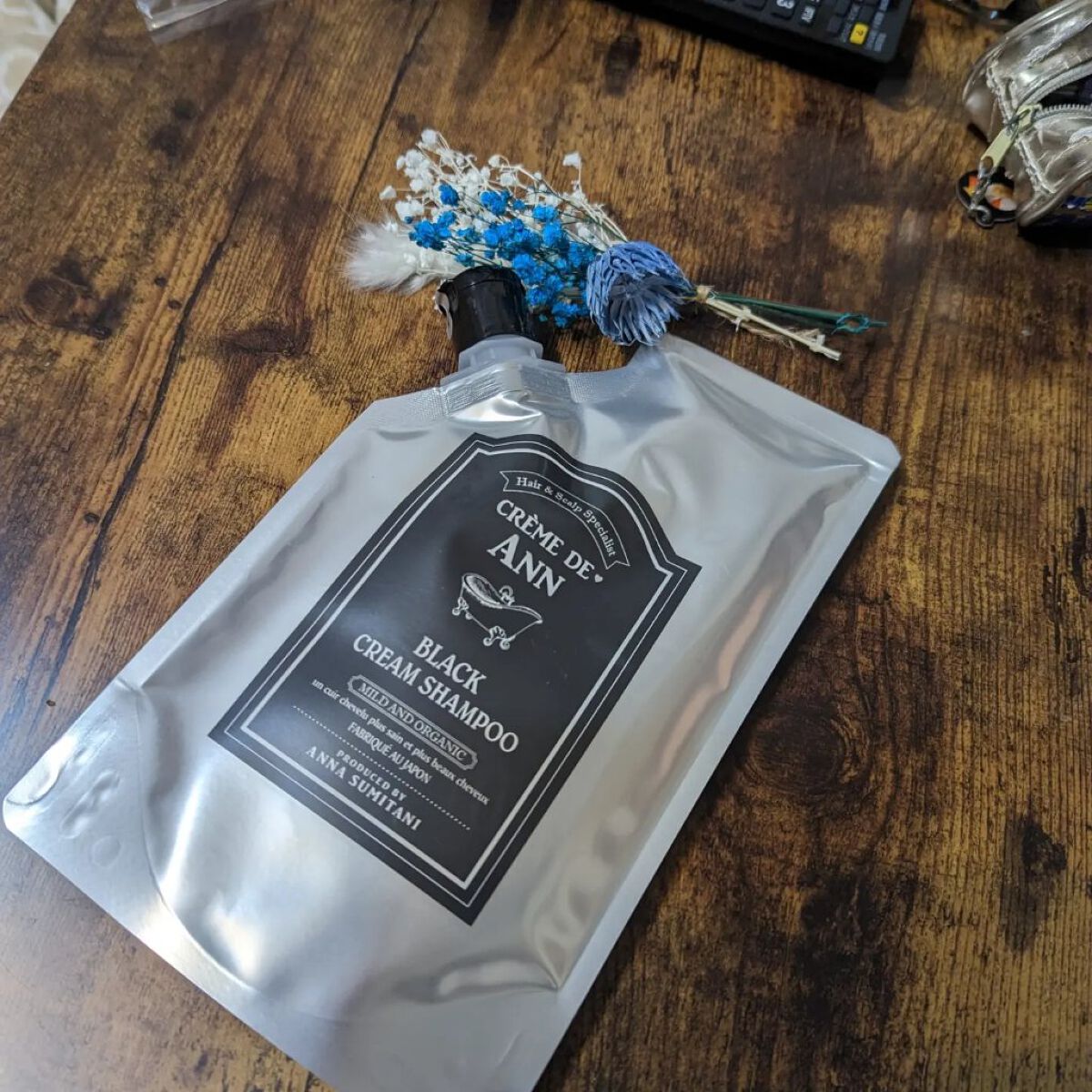 ブラッククリームシャンプー/creme de Ann/市販シャンプーを使ったクチコミ（1枚目）
