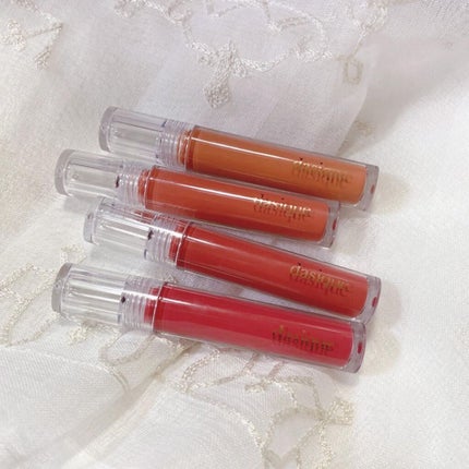 ヌードグロスティント/dasique/リップティントを使ったクチコミ(5枚目)