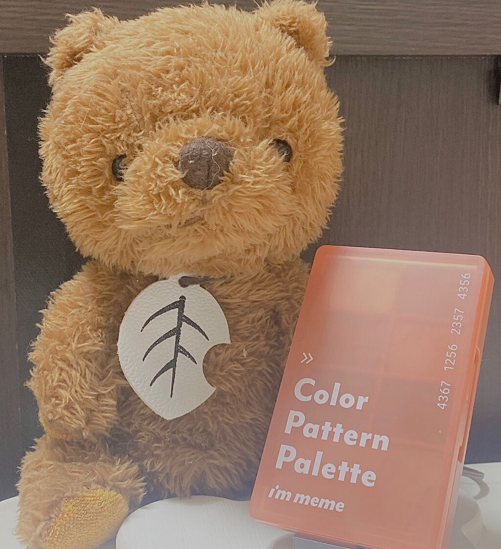 カラーパターンパレット 003 サンドパターン/i’m meme/マルチパレットを使ったクチコミ（1枚目）