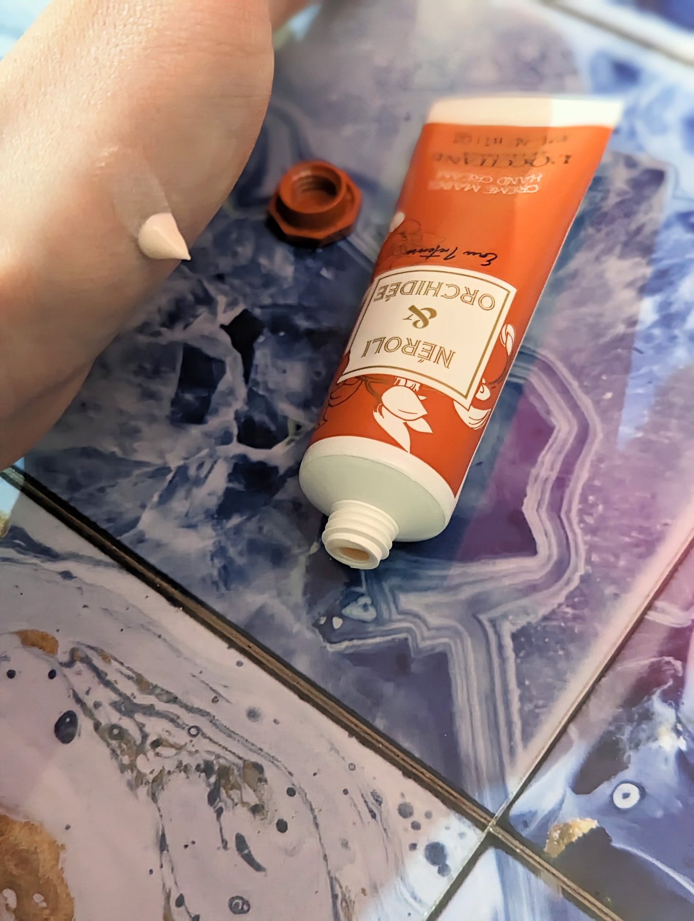 グレースオーキデ プレミアムハンドクリーム /L'OCCITANE/ハンドクリームを使ったクチコミ(3枚目)