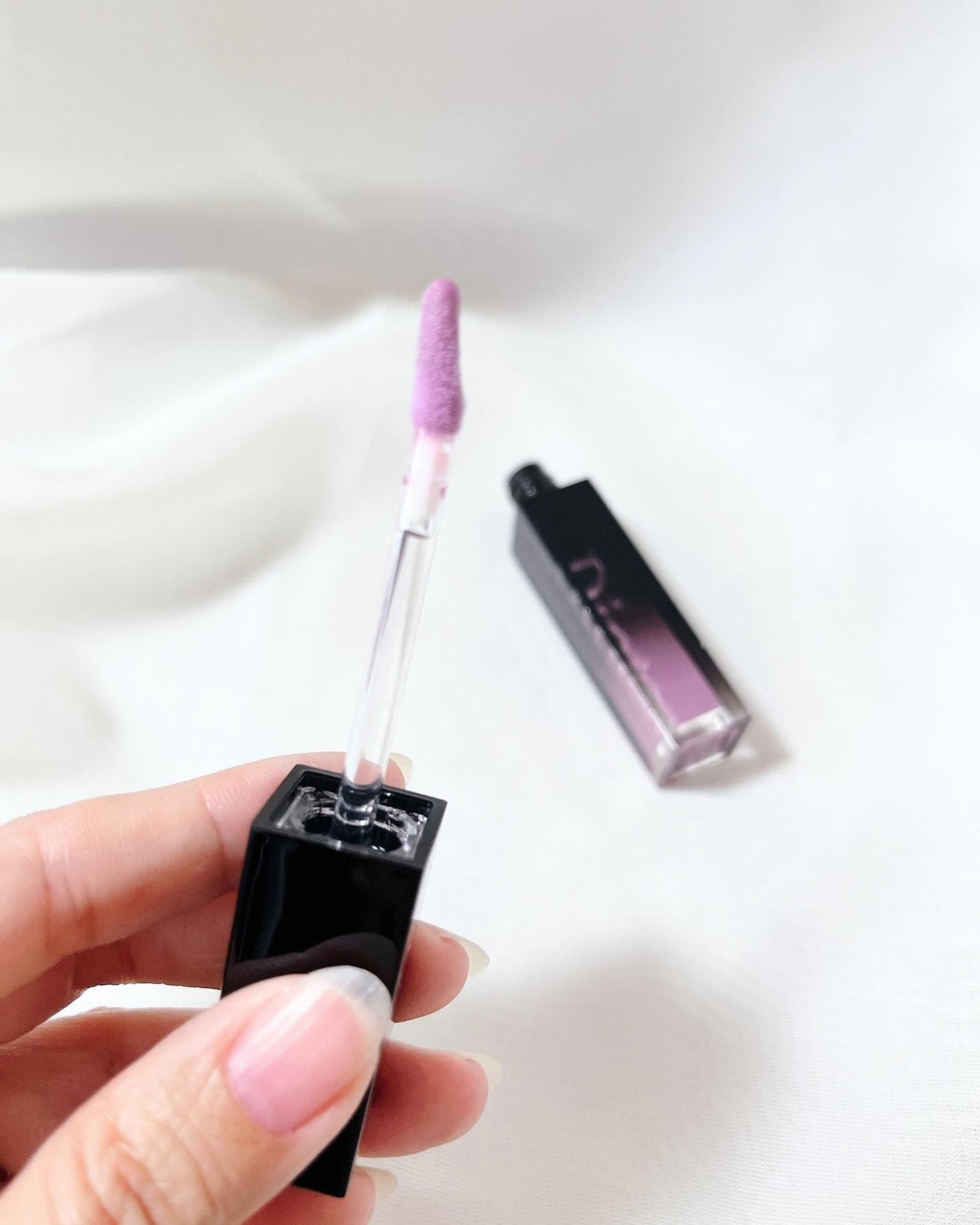 ボリュームパールキッスグロス/Dinto/リップグロスを使ったクチコミ(3枚目)