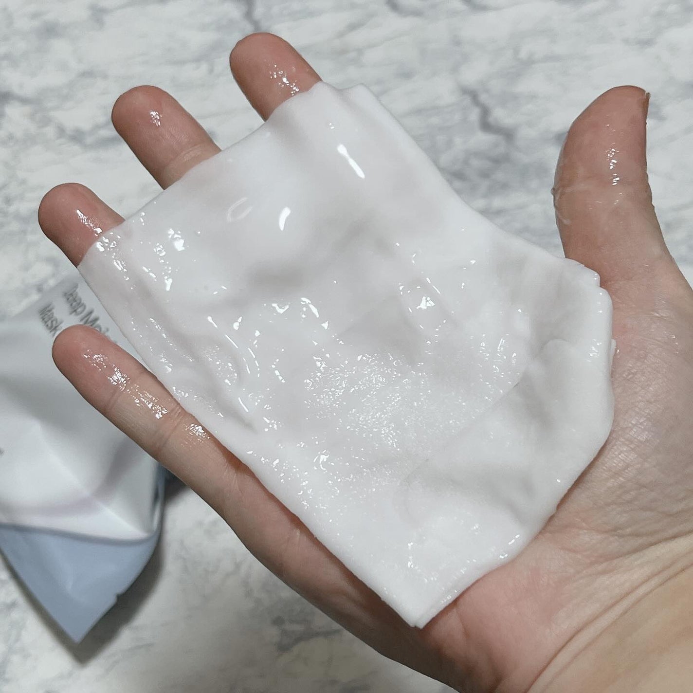 パンテトイン ディープ モイスチャー マスク/manyo/シートマスク・パックを使ったクチコミ(6枚目)