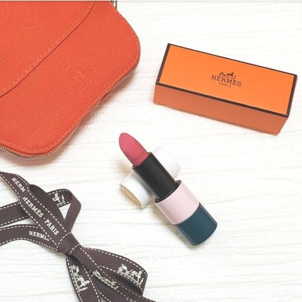 〈ルージュ・エルメス〉 ルージュ ア レーヴル マット/エルメス/口紅を使ったクチコミ(1枚目)