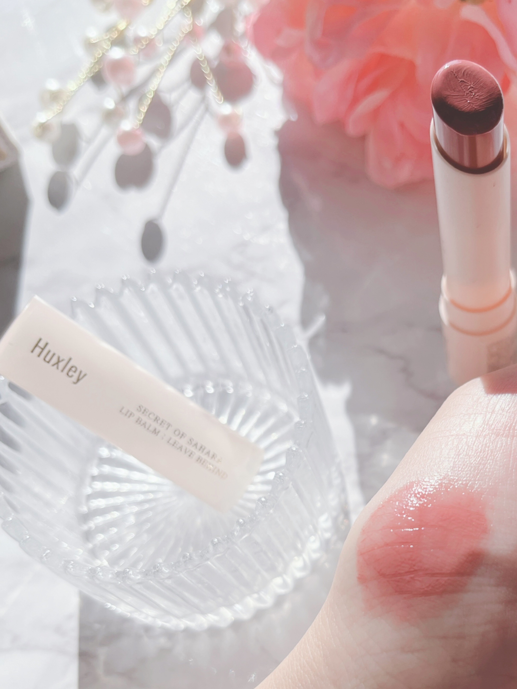 リップバーム；リーブビハインド/Huxley/リップバームを使ったクチコミ（2枚目）