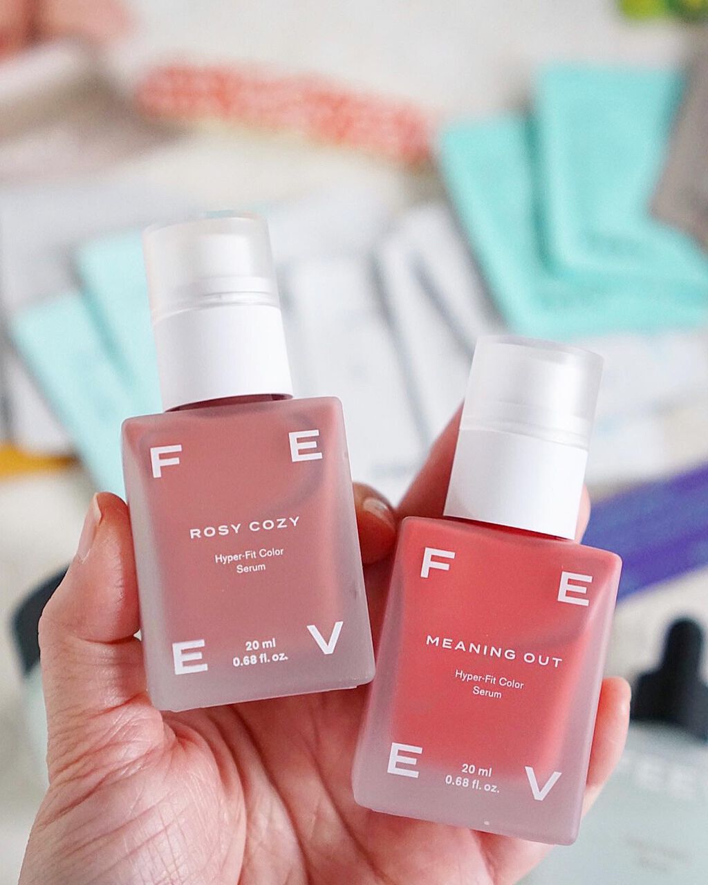 カラーセラム/FEEV/リキッドチークを使ったクチコミ(2枚目)