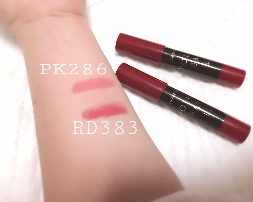 ボリュームバームリップ N/インテグレート/口紅を使ったクチコミ（2枚目）