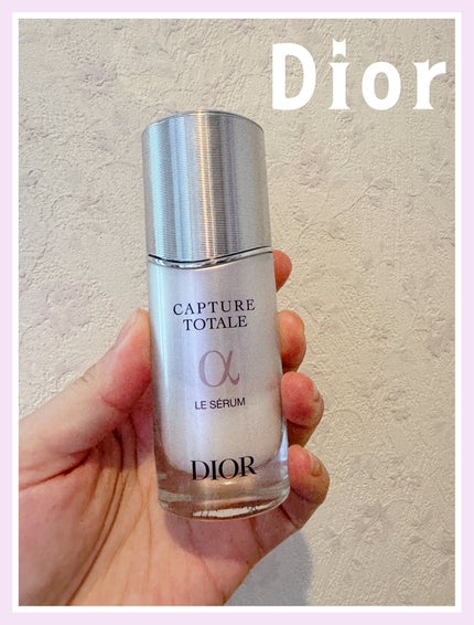 【旧】カプチュール トータル ル セラム 50mL/Dior/美容液を使ったクチコミ(1枚目)