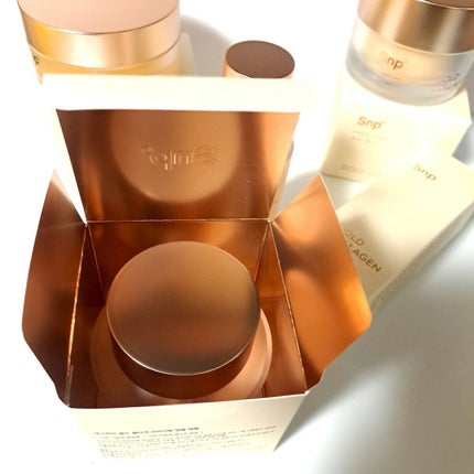 ゴールドコラーゲンリバイタルカプセルアンプル/SNP/美容液を使ったクチコミ(3枚目)