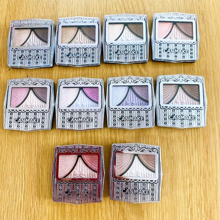 ジューシーピュアアイズ/キャンメイク/アイシャドウパレットを使ったクチコミ(2枚目)