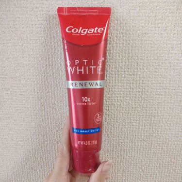 コルゲート オプティックホワイト/colgate/歯磨き粉を使ったクチコミ（2枚目）