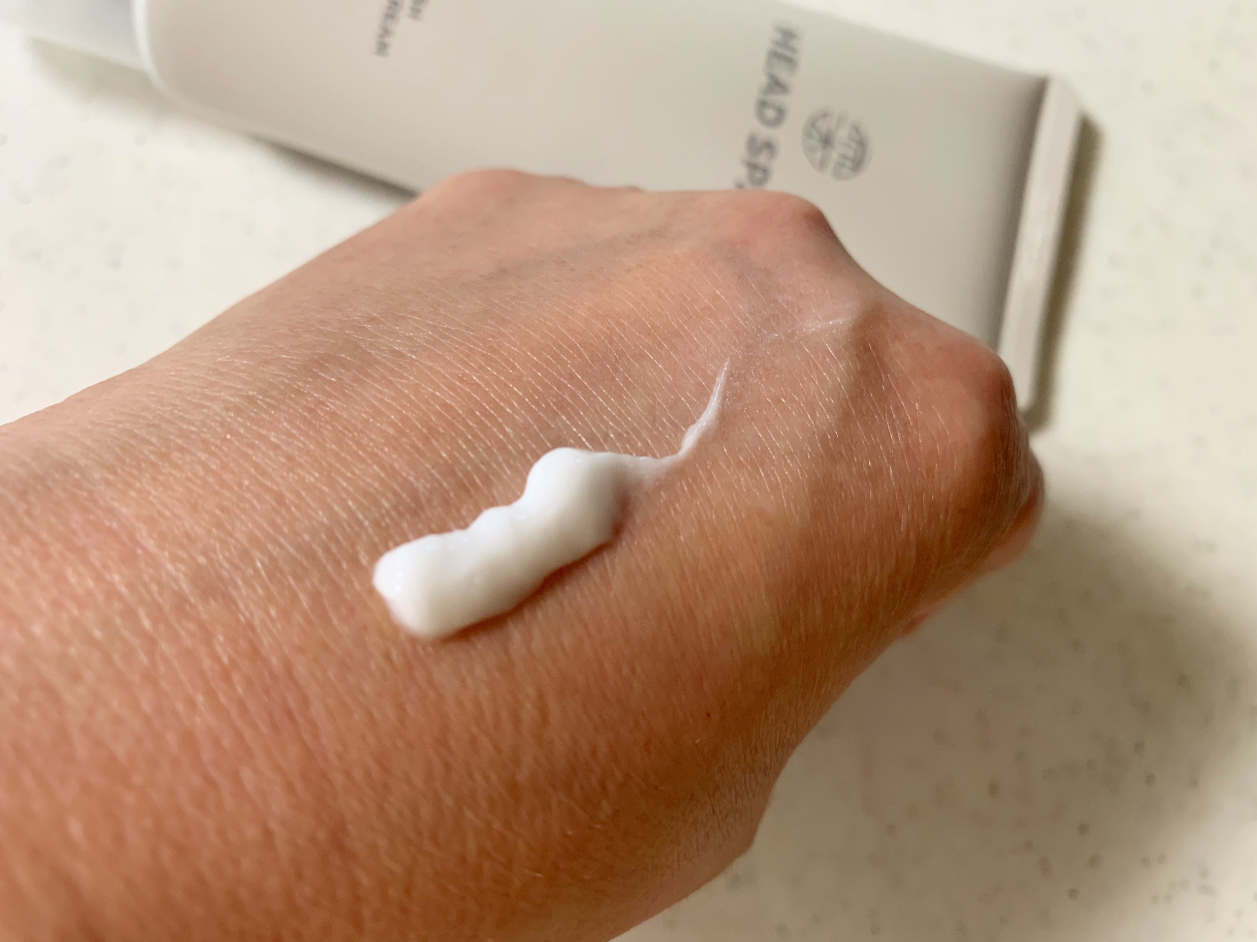 リフレッシュ マッサージクリーム/h&s/洗い流すヘアトリートメントを使ったクチコミ（3枚目）