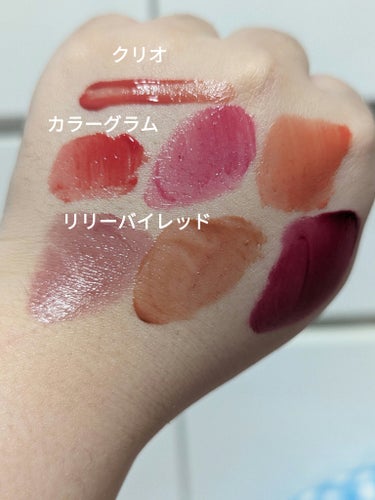 Glassy Layer Fixing Tint/lilybyred/口紅を使ったクチコミ（3枚目）