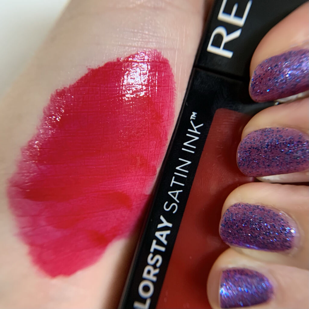 カラーステイ サテン インク/REVLON/口紅を使ったクチコミ（3枚目）