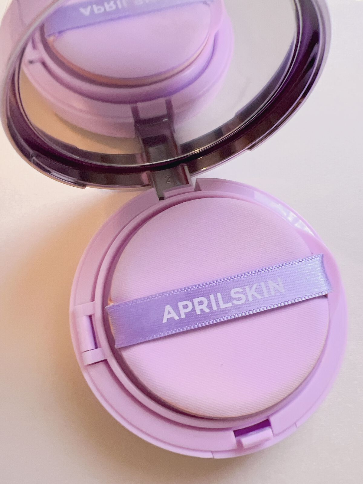 ウルトラスリムクッション＋レフィルセット/APRILSKIN/クッションファンデーションを使ったクチコミ（2枚目）