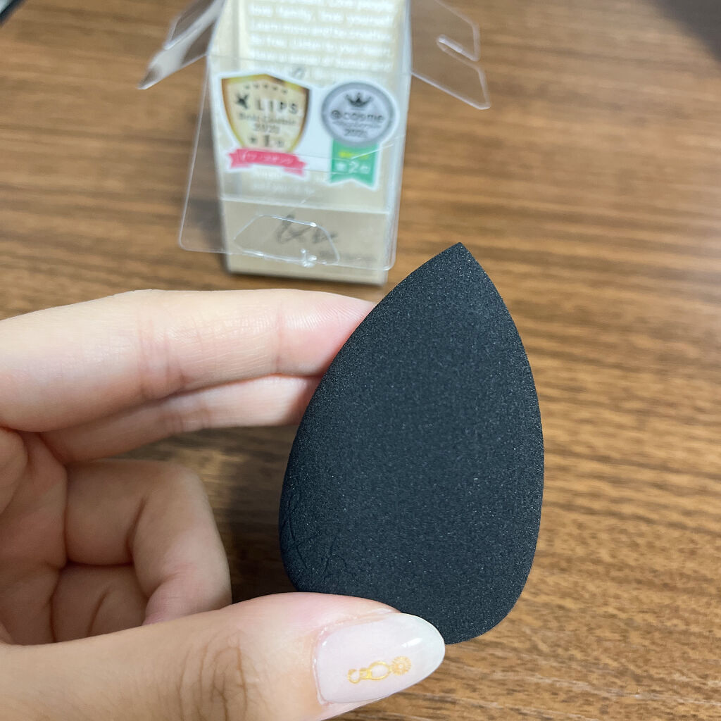 &be ブラックスポンジ/＆be/パフ・スポンジを使ったクチコミ（3枚目）