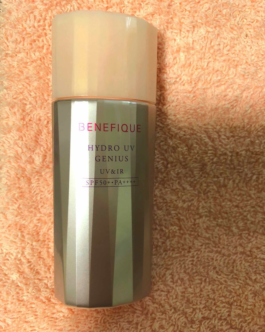 ハイドロUVジーニアス(UV&IR)/BENEFIQUE/日焼け止めローションを使ったクチコミ(1枚目)