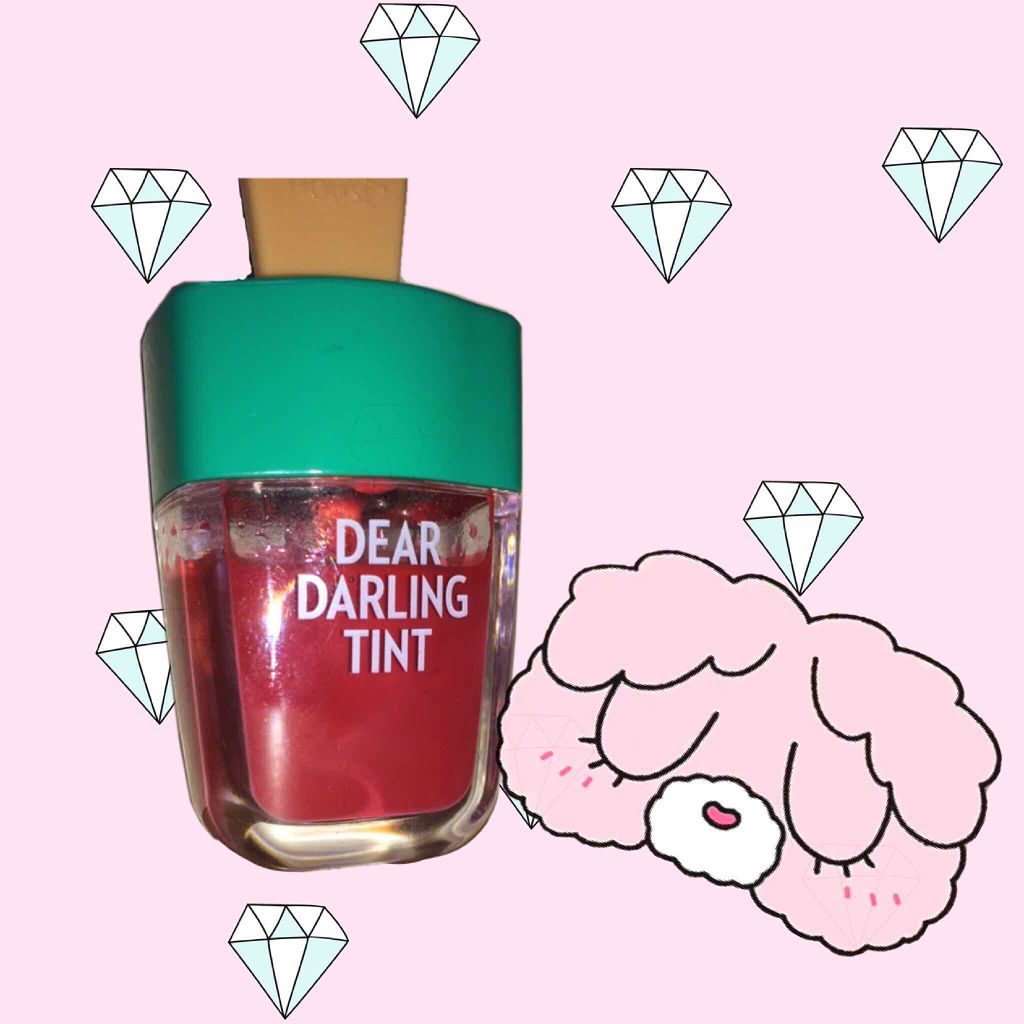 ディアダーリン ウォータージェルティント (アイスティント)/ETUDE/口紅を使ったクチコミ(1枚目)