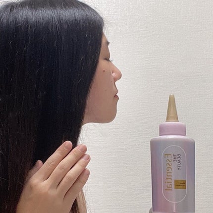 エッセンシャル プレミアム ウォータートリートメント EXスムース/エッセンシャル/アウトバストリートメントを使ったクチコミ(2枚目)