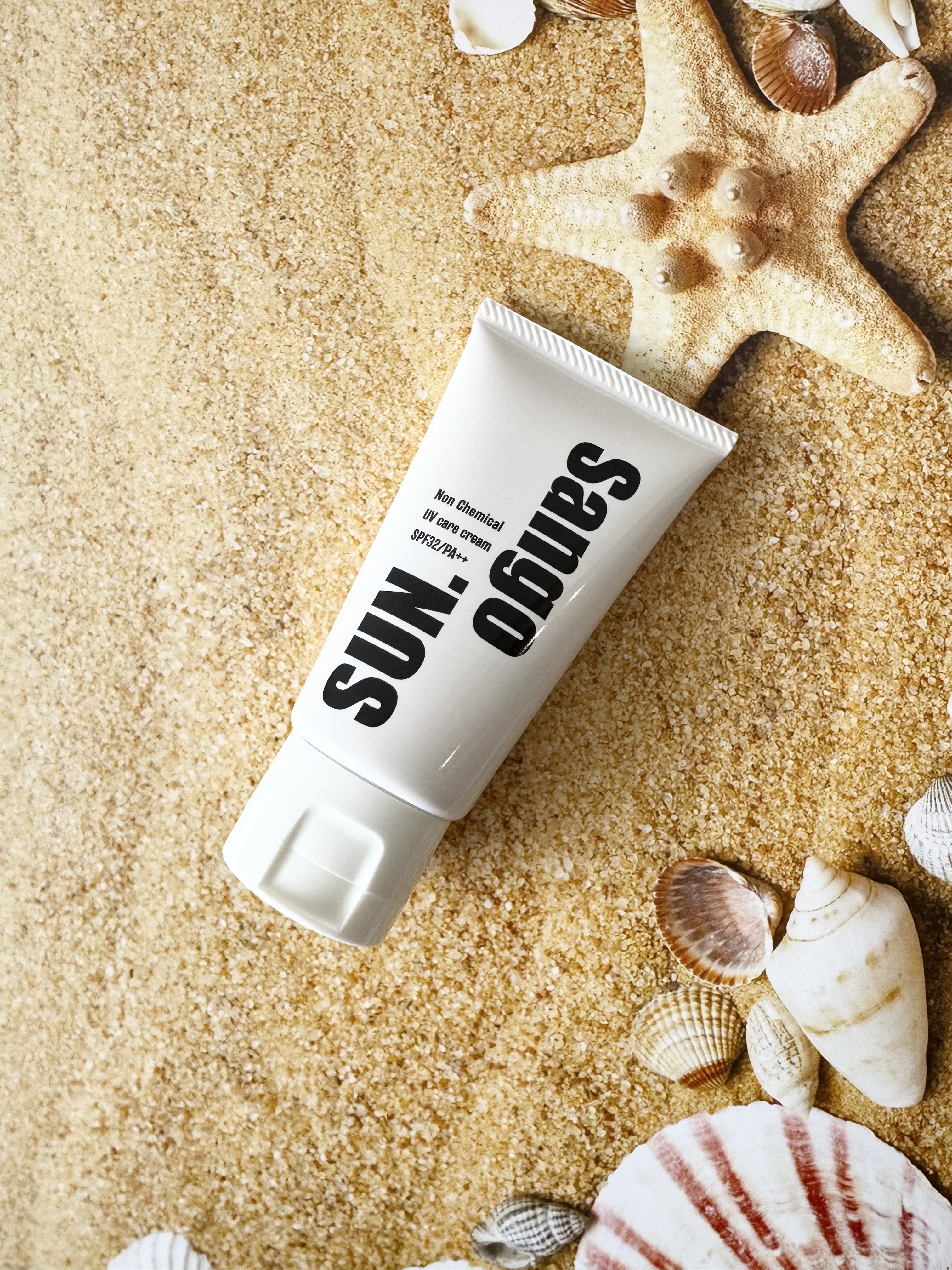 Sango SUN．/TIDA/日焼け止めクリームを使ったクチコミ（1枚目）