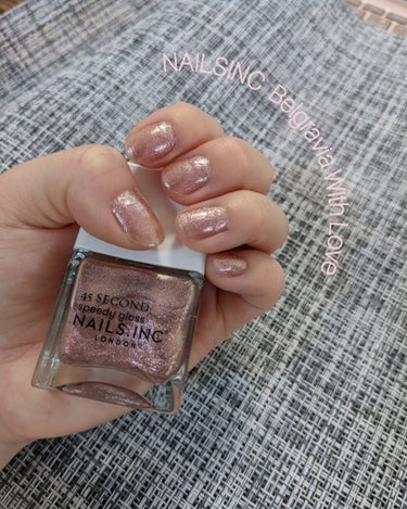 ４５ セカンド トップコート/nails inc./ネイルトップコート・ベースコートを使ったクチコミ（1枚目）