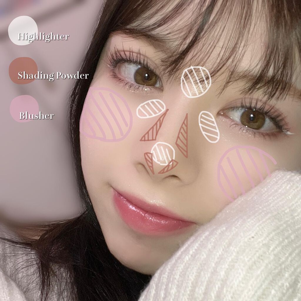 アピュー パステルブラッシャー/A’pieu/パウダーチークを使ったクチコミ(2枚目)