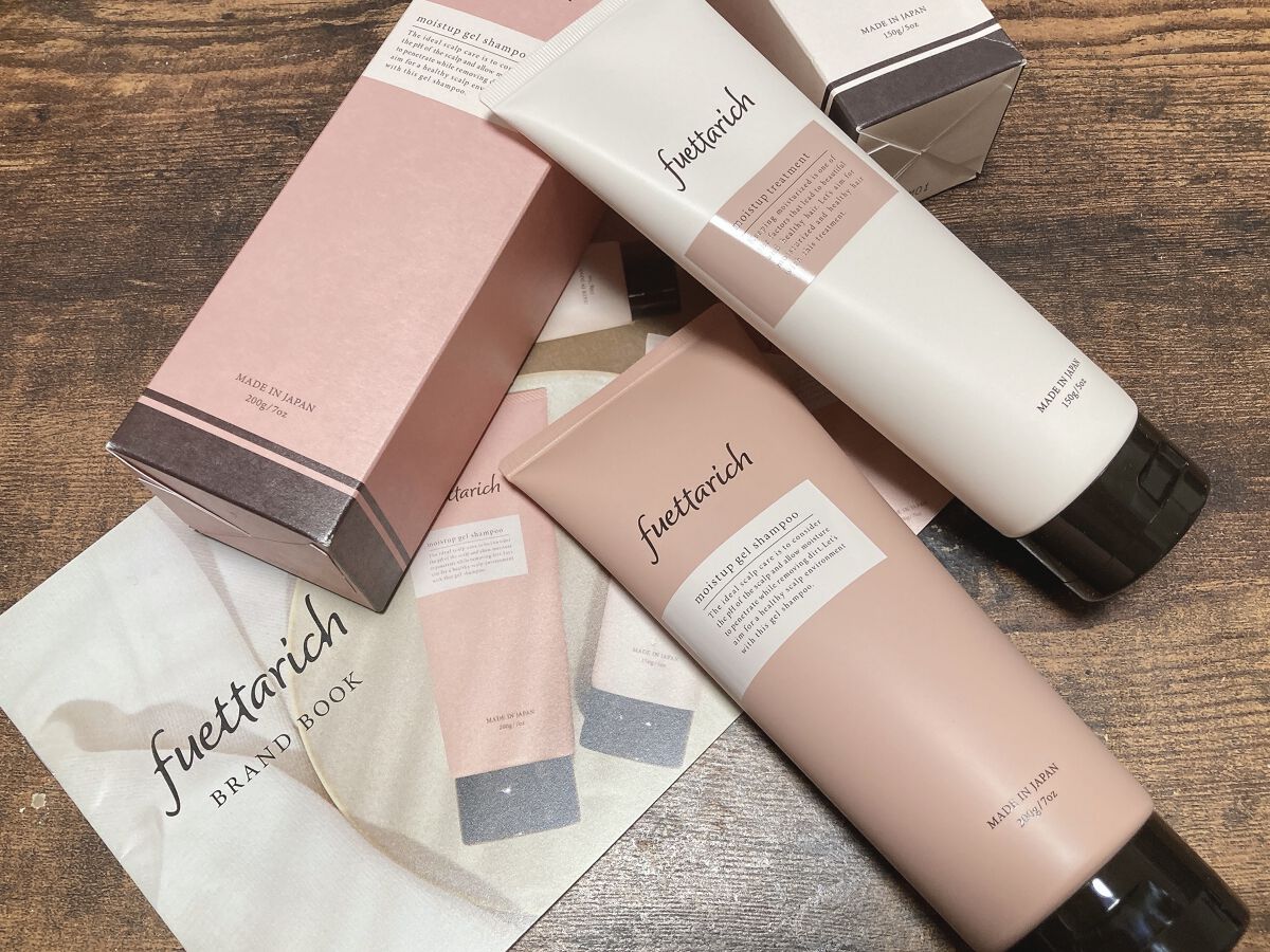 モイストアップ ジェル シャンプー/トリートメント/fuettarich (フエッタリッチ)/サロンシャンプーを使ったクチコミ（1枚目）