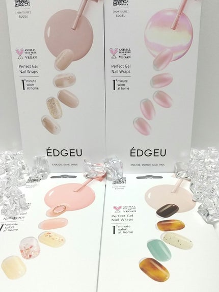 EDGEU ジェルネイルシール/EDGEU/ネイルシールを使ったクチコミ(4枚目)