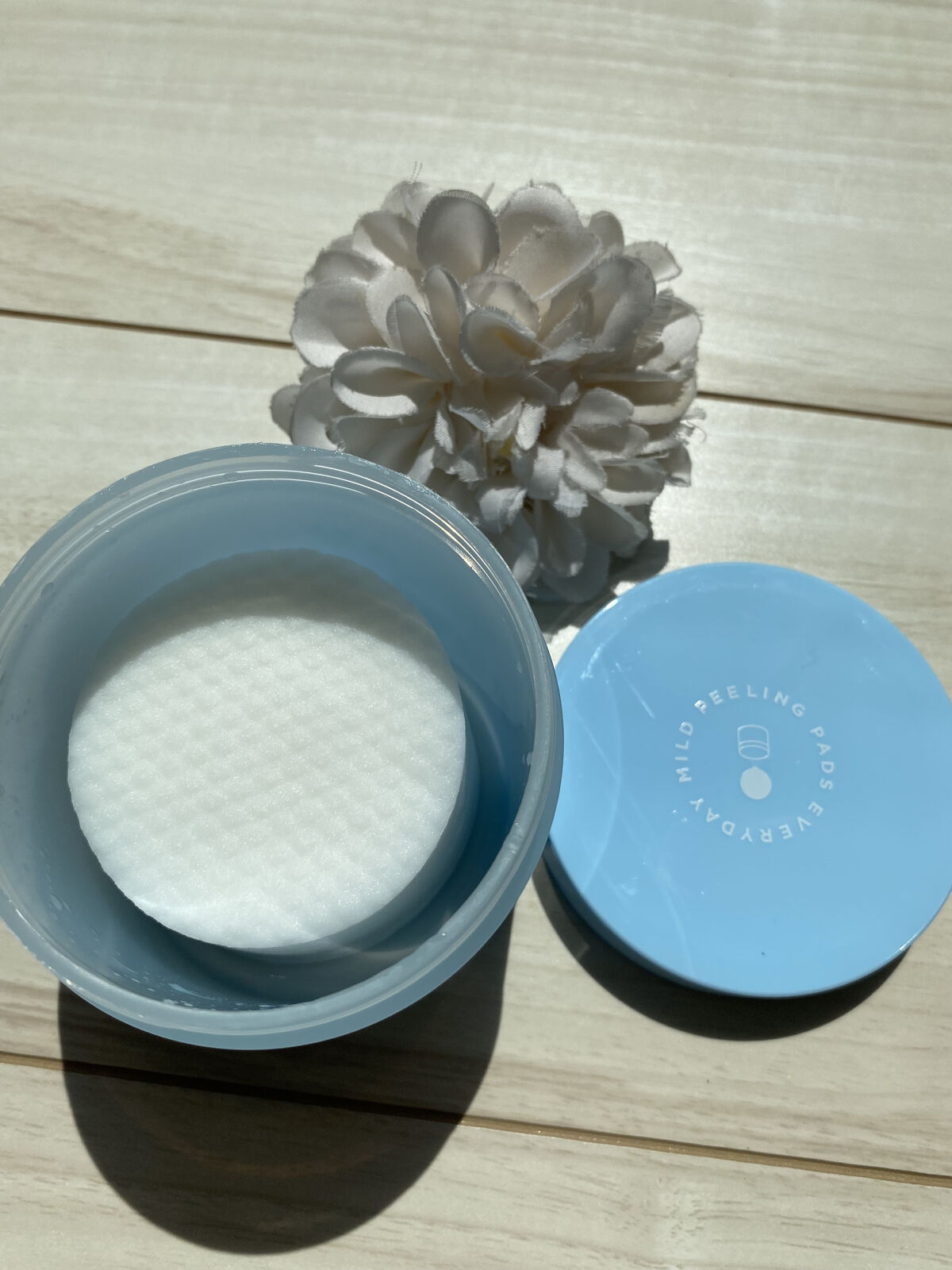 マイルドピーリングパッド C/PUFFY POD/トナーパッドを使ったクチコミ（2枚目）