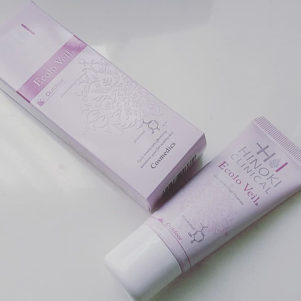 エコロヴェール/ヒノキ肌粧品/日焼け止めクリームを使ったクチコミ（1枚目）