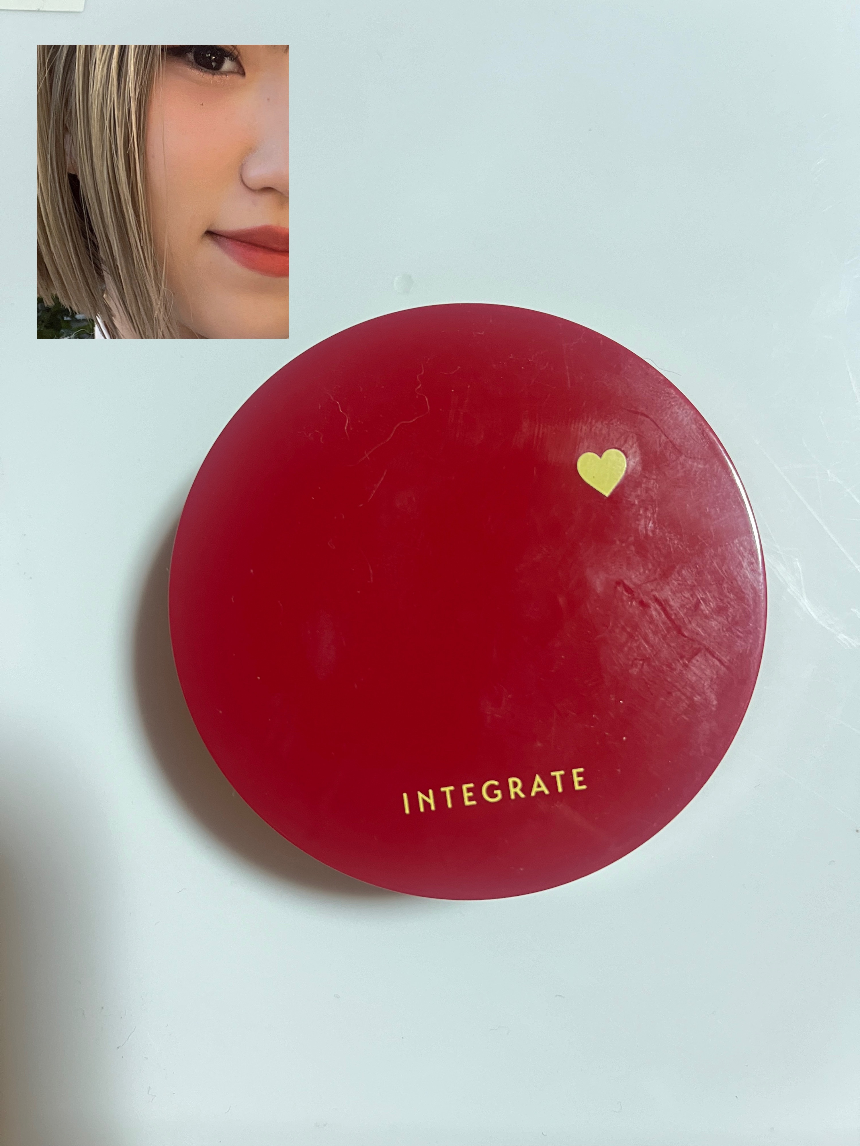 インテグレート プロフィニッシュクッション/インテグレート/クッションファンデーションを使ったクチコミ（1枚目）