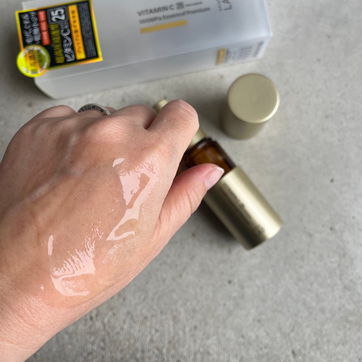 アンレーベル ラボ Vエッセンス プレミアム/unlabel/美容液を使ったクチコミ(3枚目)