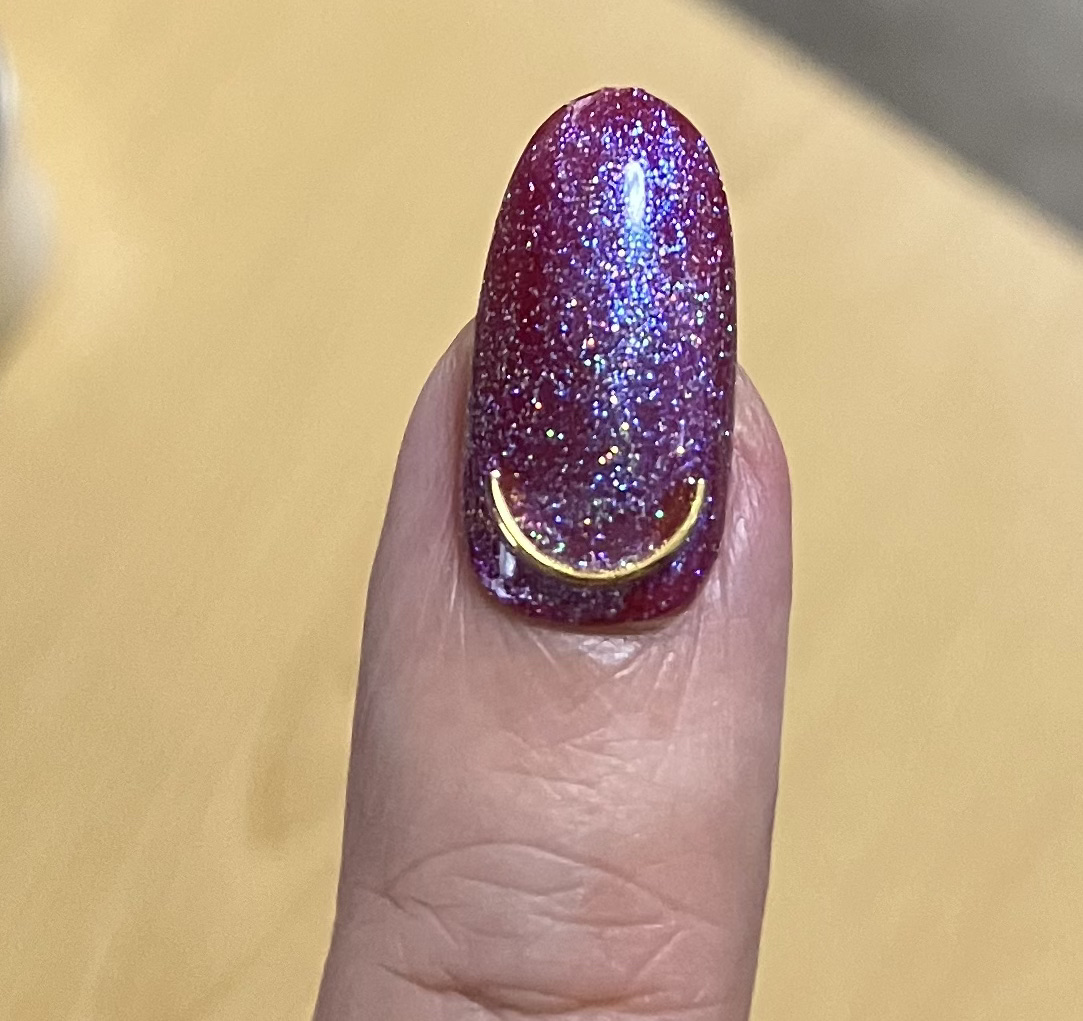 ジェルネイル（ライト対応）/セリア/ジェルネイルを使ったクチコミ（2枚目）