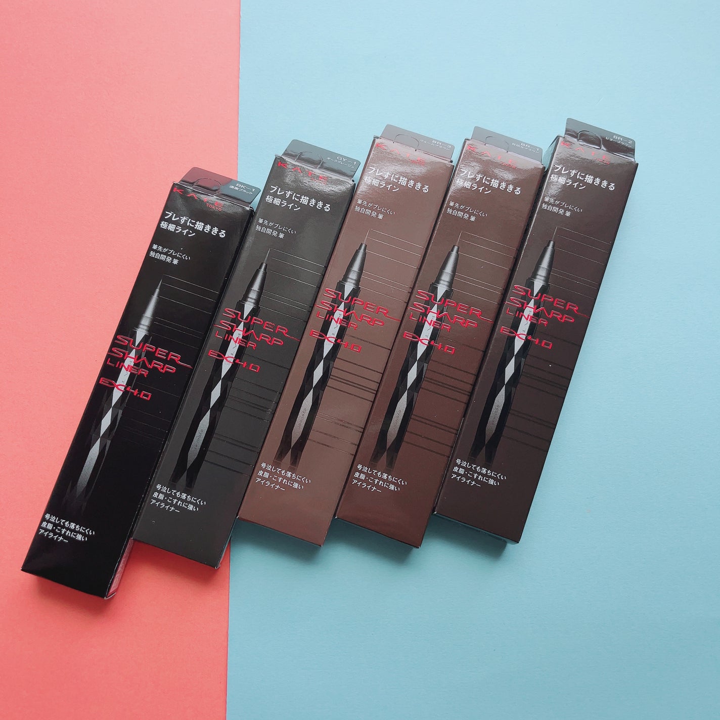 スーパーシャープライナーEX4.0/KATE/リキッドアイライナーを使ったクチコミ(1枚目)